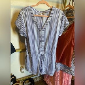 Vineyard Vines Seersucker Romper